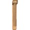 Ekena Millwork Traditional Craftsman Smooth Bracket w/ Offset Brace, Western Red Cedar, 5 1/2"W x 36"D x 36"H BKT0604X36X36TRA04SWR - alternate 3